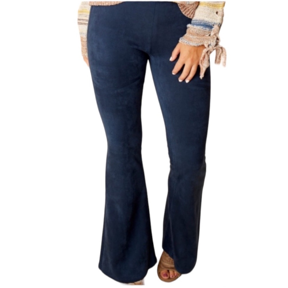 Altar’d State Sueded Flare Leg Pants